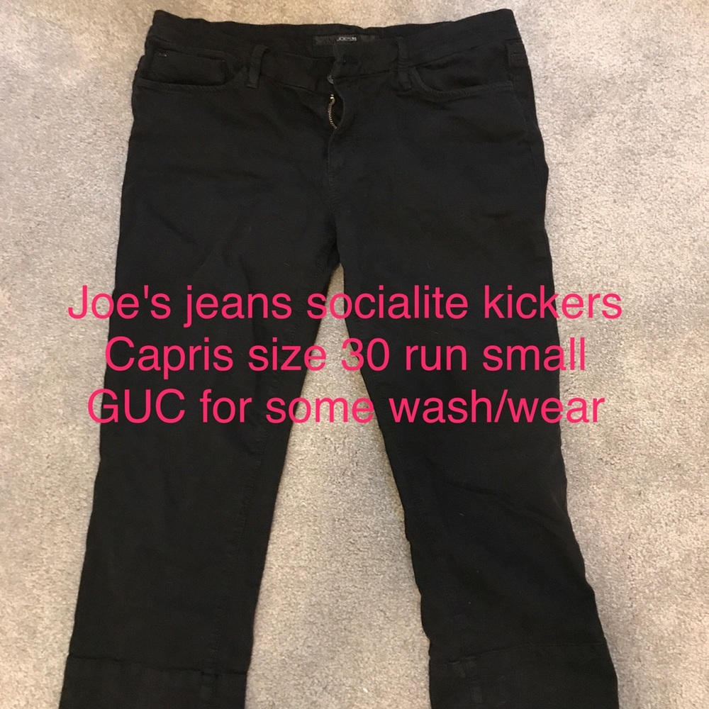 Joe's socialite kicker size 31